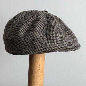 Goorir Bro’s Flatcap 8 Panel Wool Dogtooth